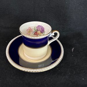 Ambassador Ware, vintage Demitasse cup and saucer.